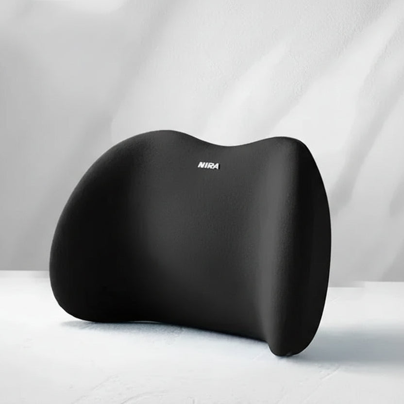 Cuscino Lombare Ergonomico in Memory Foam con Fodera Lavabile