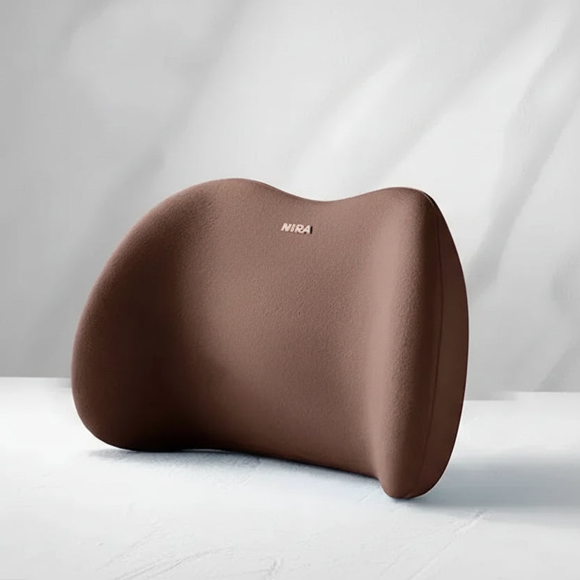 Cuscino Lombare Ergonomico in Memory Foam con Fodera Lavabile